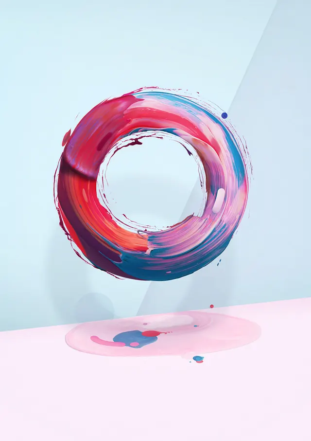 Atypical on Behance, editorial, minimalist, vibrant