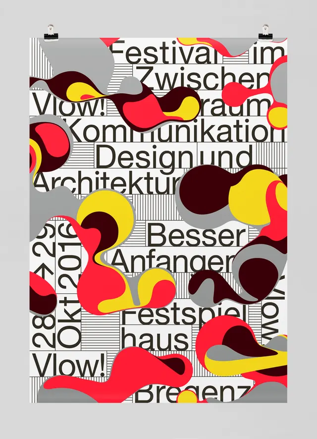 Rafael Kfouri's Déjà Vu typography composition, editorial, experimental, light