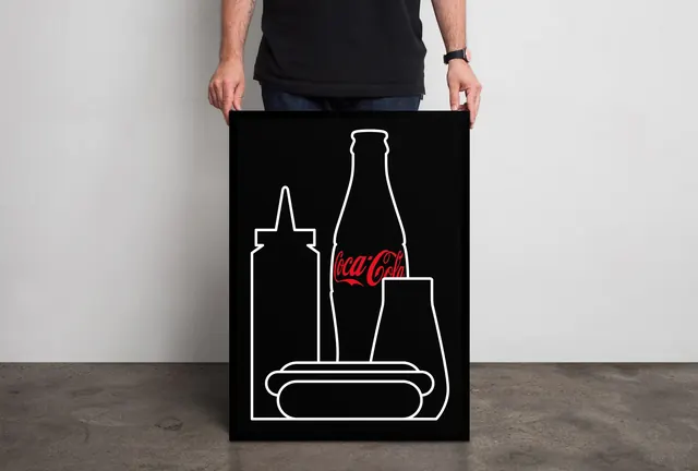 Line-art Bottle Illustration