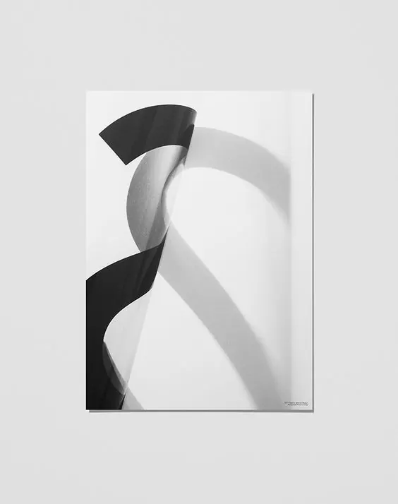 Minimalist geometric abstract shapes, illustrated, geometric, high-contrast
