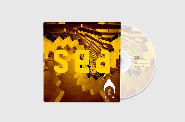 Yellow Abstract Vinyl Cover