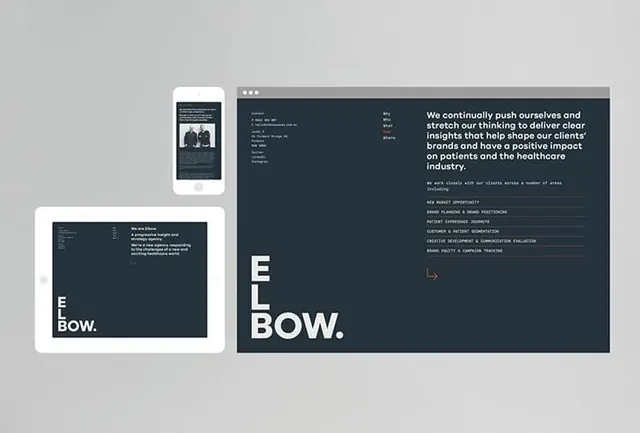 Elbow Brand Identity Mockup