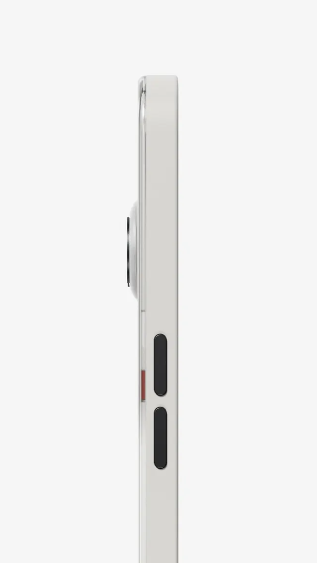 White Device Side Profile