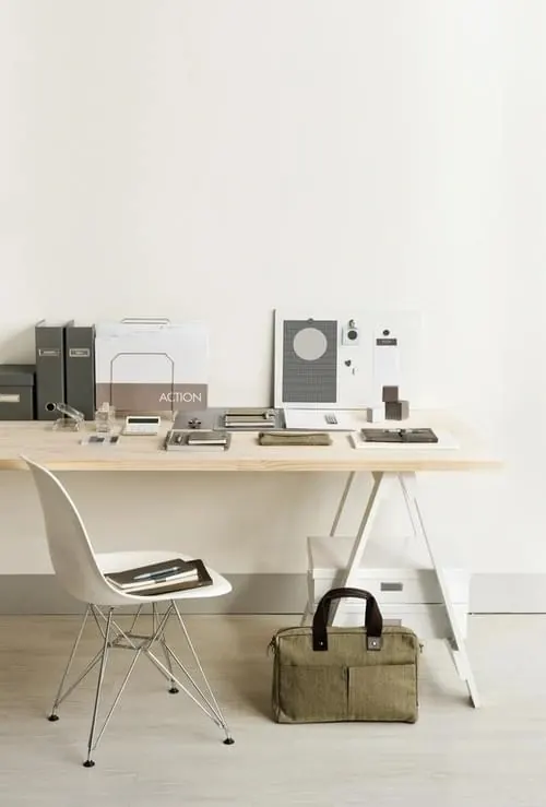 Minimalist Workspace Mockup