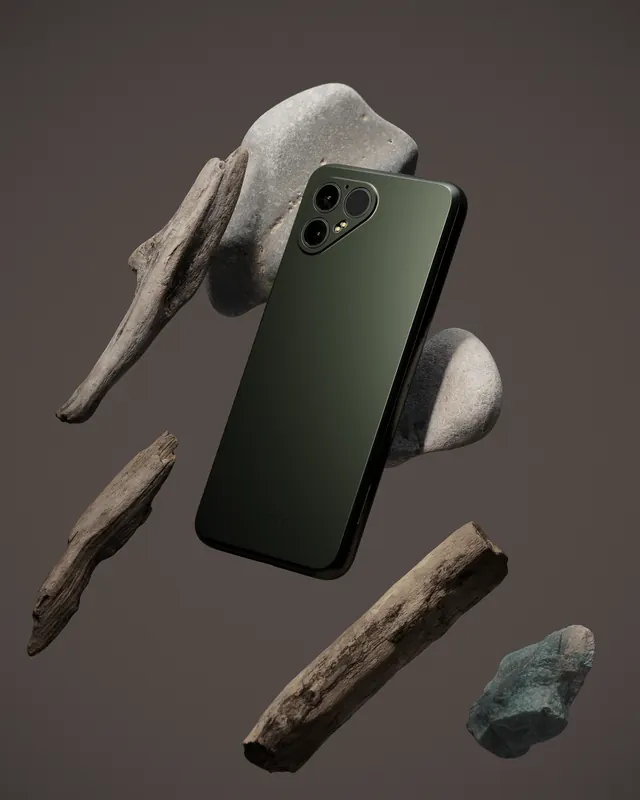 Minimal organic mockup, minimal, organic, dark