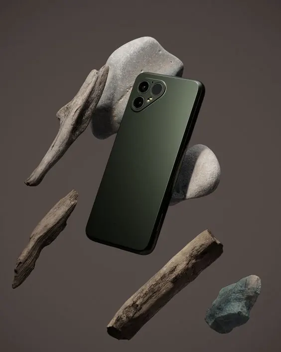 FAIRPHONE 4 - Product Renders, minimal, luxury, dark