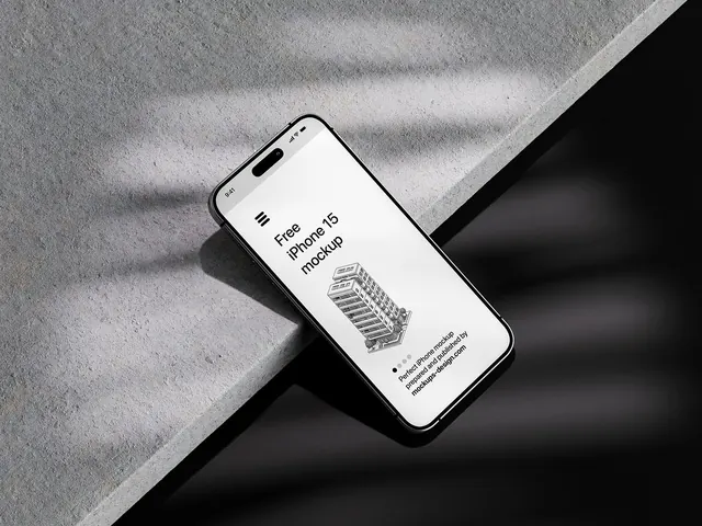 Minimal photographic mockup, minimal, photographic, dark