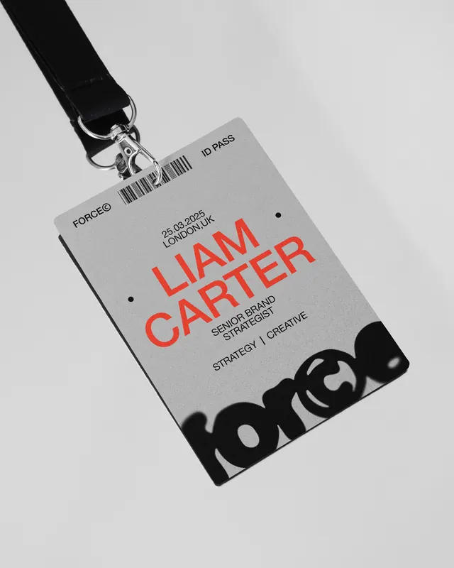 Force Media ID System, minimal, photographic, light