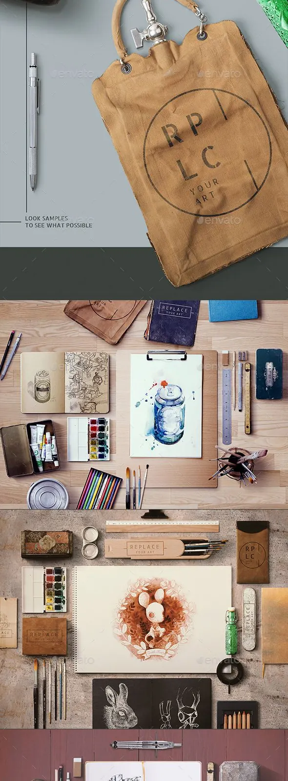 Art Equipments Scene Generator, editorial, photographic, light