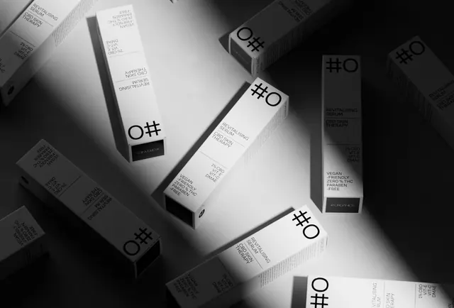 Minimal editorial mockup, minimal, editorial, dark