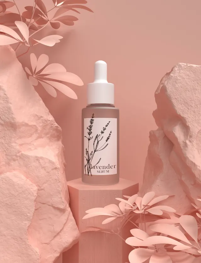 Organic luxury mockup, organic, luxury, light
