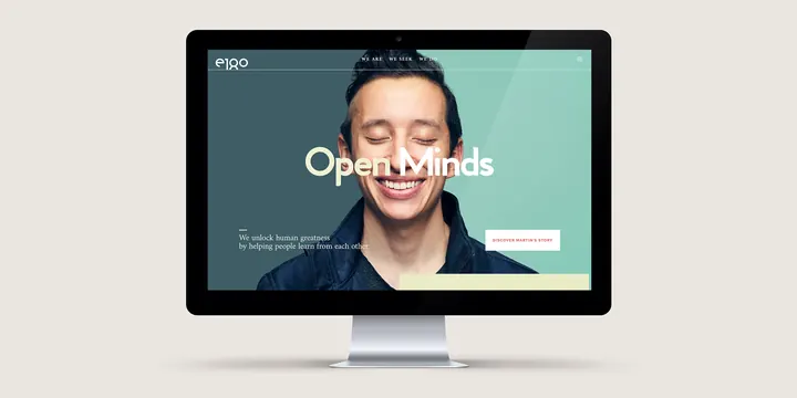 OpenSource Website Mockup