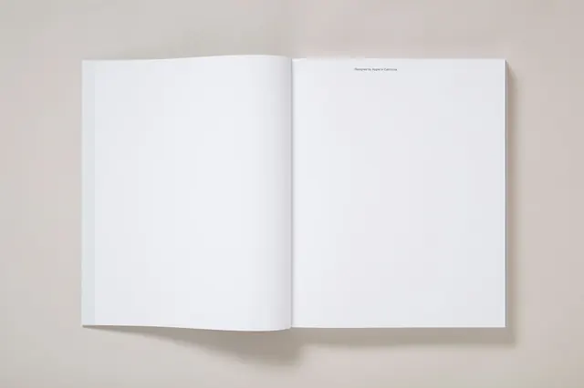 Minimalist Open Booklet Mockup