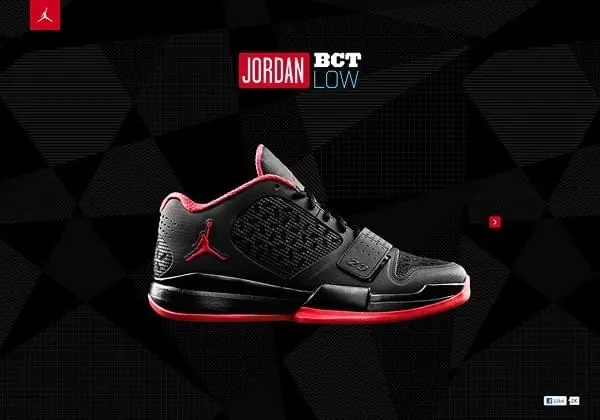 Jordan B.E.T.A. LOW Sneaker Showcase, dark-mode, geometric, dark