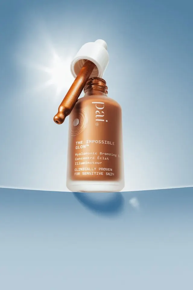 Glow Drops stylized product photography by Studio LIIT, photographic, luxury, light