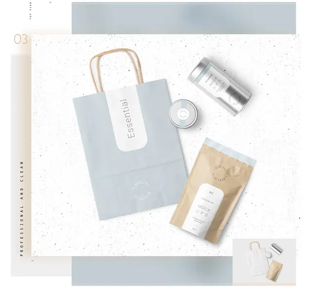 Minimal editorial mockup, minimal, editorial, light
