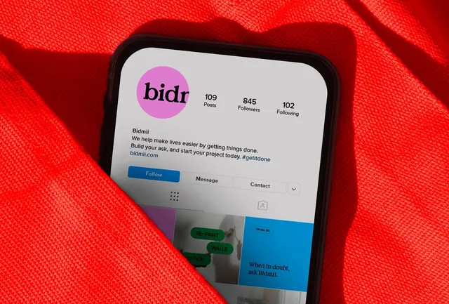 Bird App UI Mockup