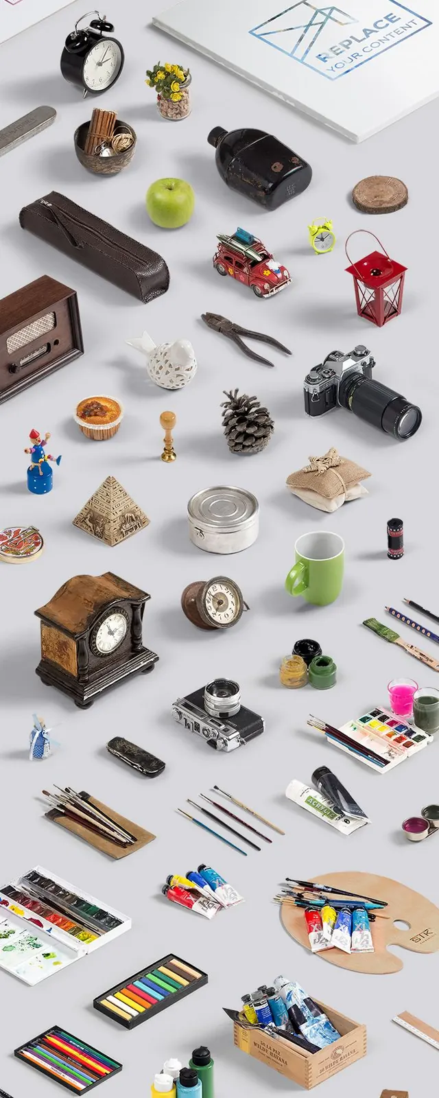 Iso. Art Scene Generator Free, photographic, minimal, light