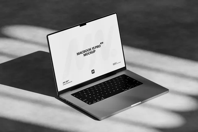 Photographic monochrome mockup, photographic, monochrome, dark