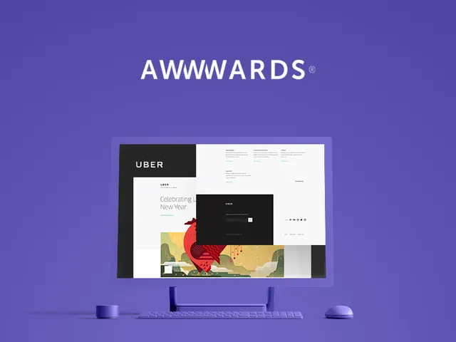 Awwwards Website Showcase Mockup