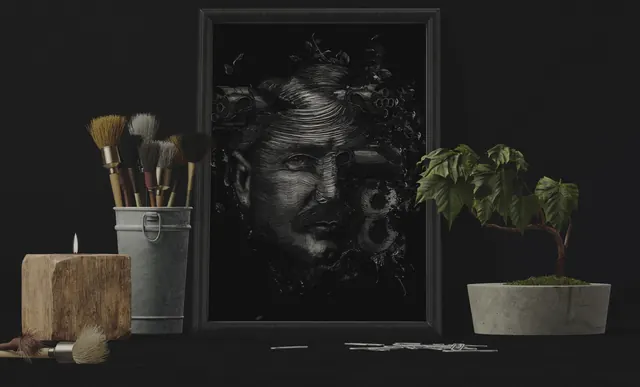 Dark Aesthetic Product Mockup