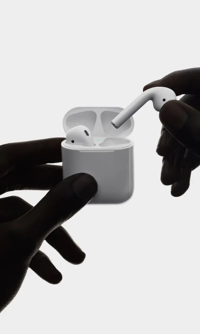 Wireless Earbuds Mockup