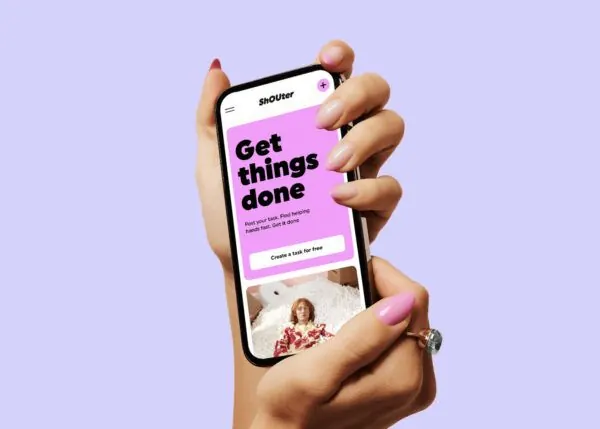 Minimal playful mockup, minimal, playful, light