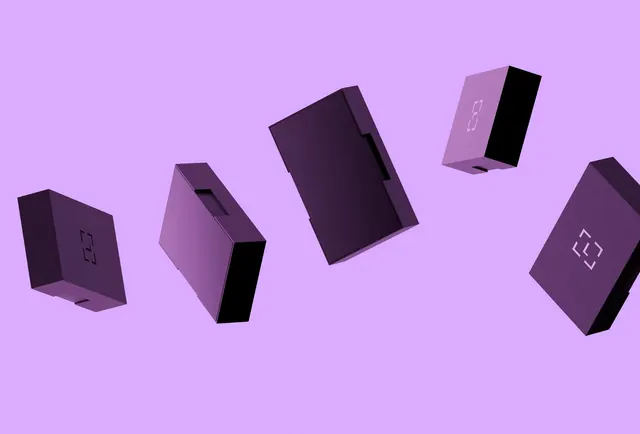 Purple Packaging Mockup