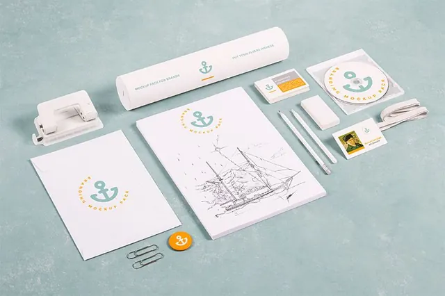 Branding Showcase Generator And Photos, minimal, editorial, light