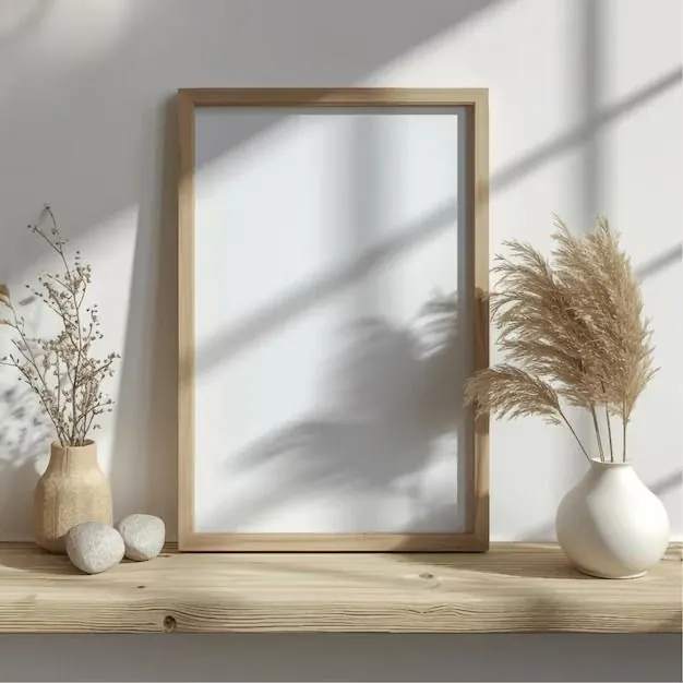 Minimal photographic mockup, minimal, photographic, light
