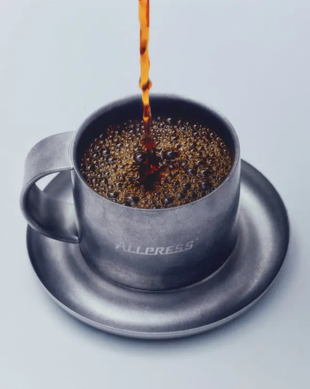 Coffee Pour Mockup