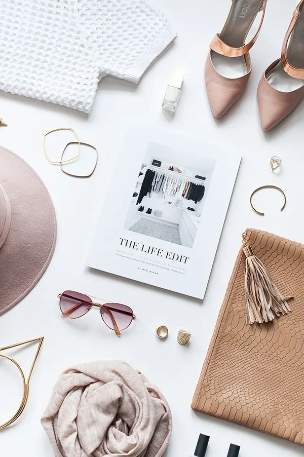 LAUNCHING , Β THE LIFE EDIT BOOK!!!, editorial, minimal, light