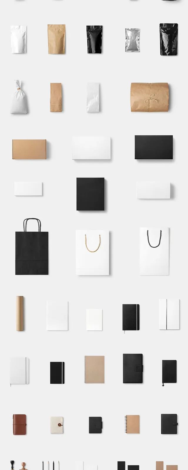 Minimal monochrome mockup, minimal, monochrome, light