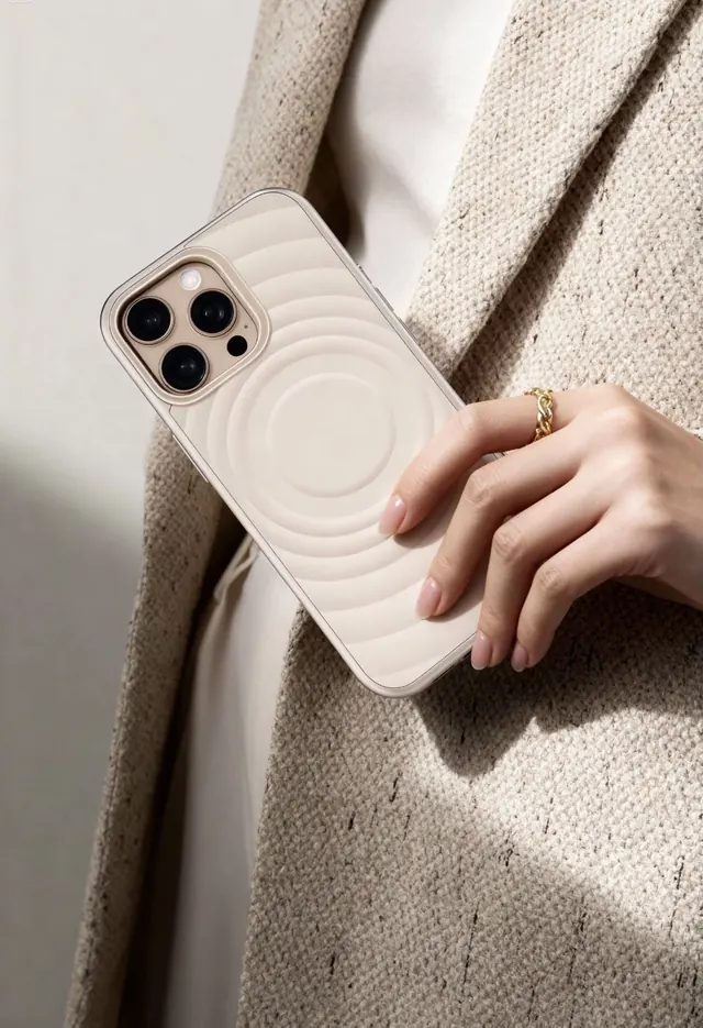 Iphone Case All Series Ip 7-17 | Simple Grey, photographic, minimal, light
