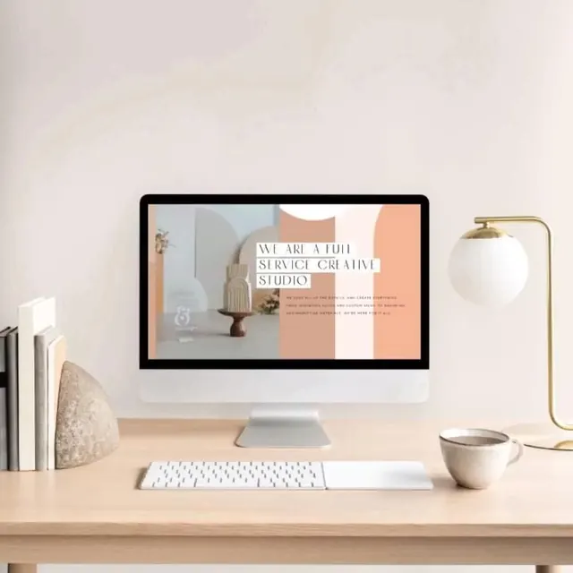 Website Launch, minimal, editorial, light