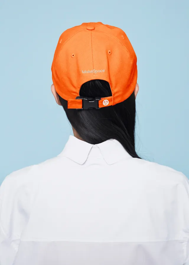 Orange and Black Headwear Mockup