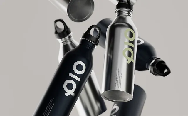 Product Bottle Mockup