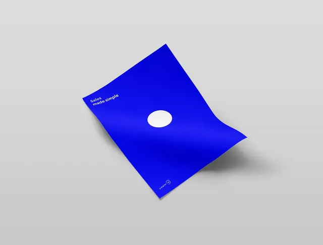 Minimalist 3D cube mockup, minimal, 3d-render, light