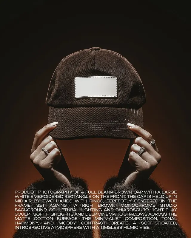 Editorial photographic mockup, editorial, photographic, dark
