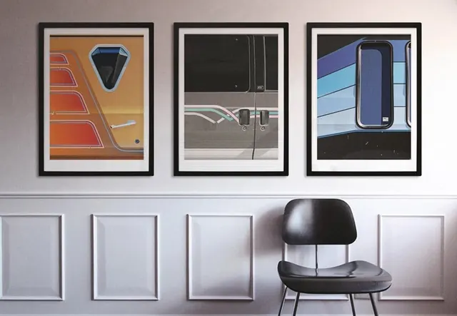 Gallery Wall and Furniture Mockup