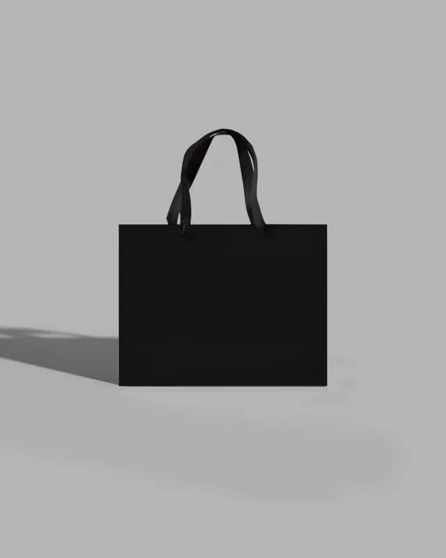 Пакет черный эстетика упаковка, minimal, monochrome, dark