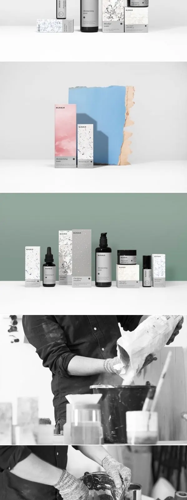 MURMUR - Packaging of the World - Creative Package Design Gallery - http://www.packagingoftheworld.com/2016/07/murmur.html... - a grouped images picture, minimal, editorial, light