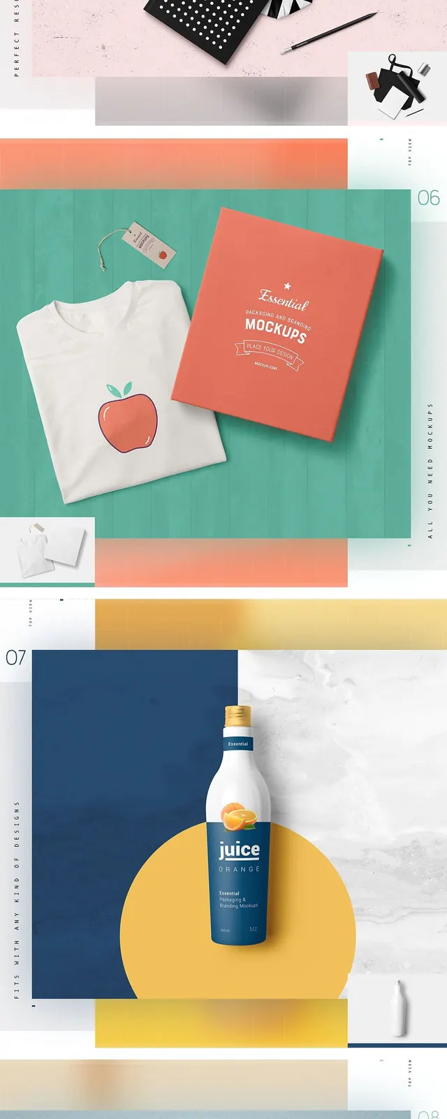 Minimal editorial mockup, minimal, editorial, light