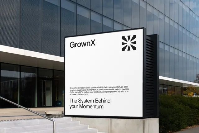 Minimal corporate-clean mockup, minimal, corporate-clean, dark