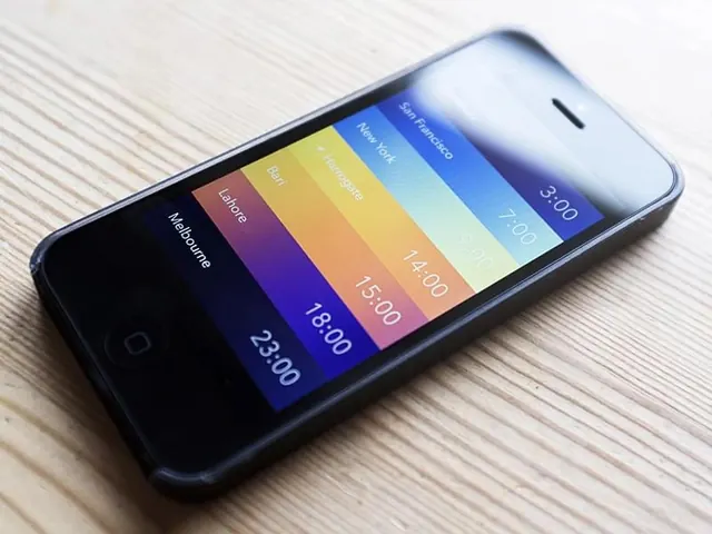 Mobile App Schedule Interface