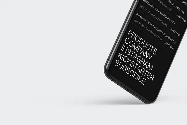 Smartphone Product Display