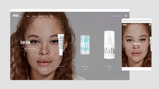 Skin Care Product Showcase