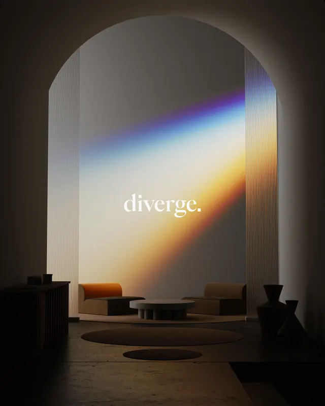 Diverge Interior Mockup