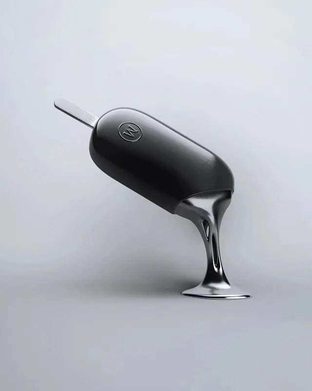 Sleek Metallic Device Mockup