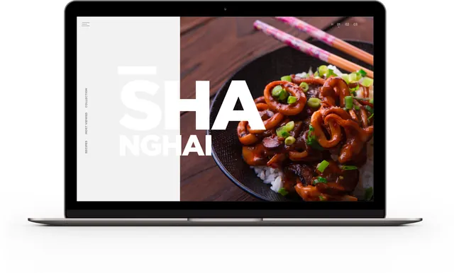 Restaurant Website Mockup